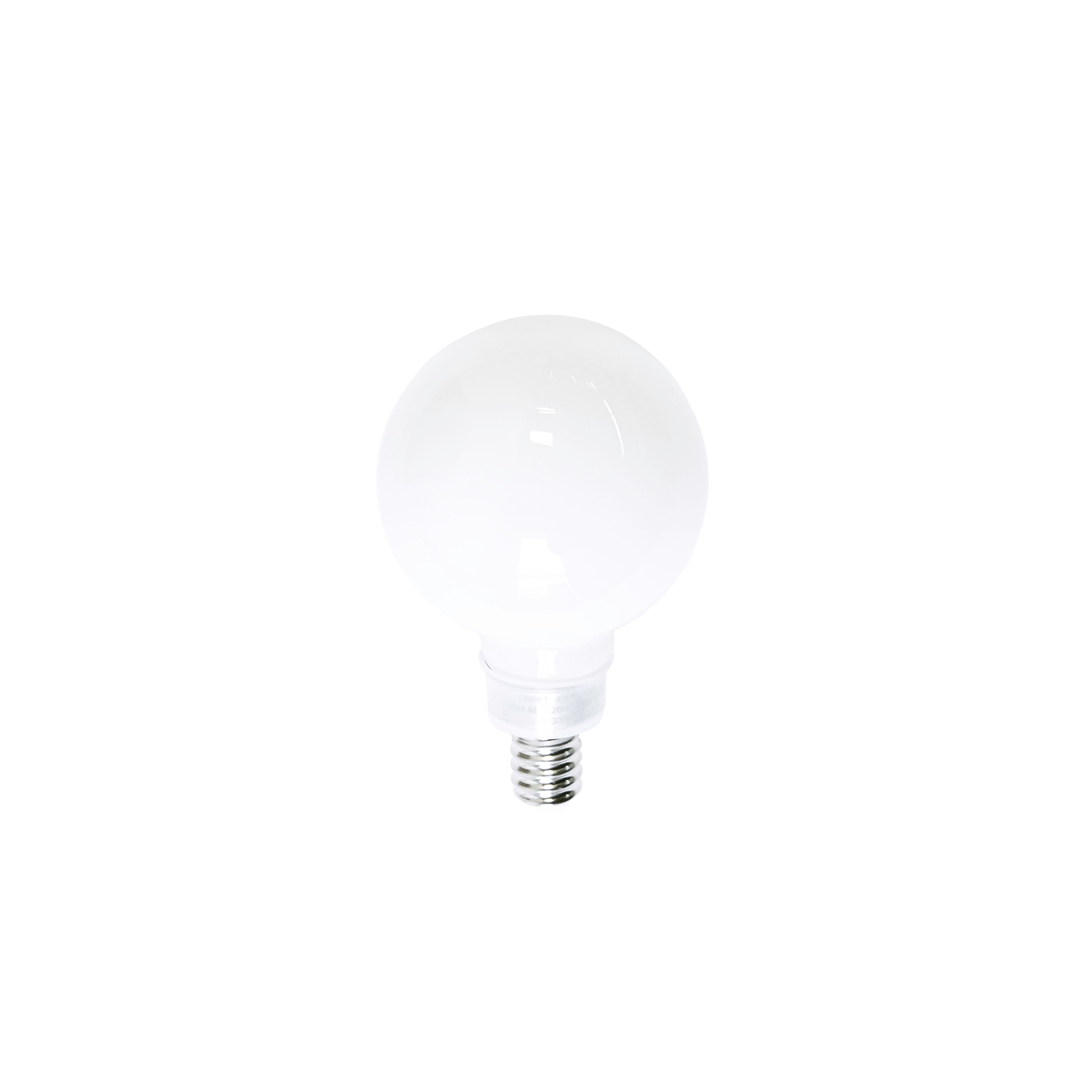 Renwil Luana Light Bulb - White Frosted Glass