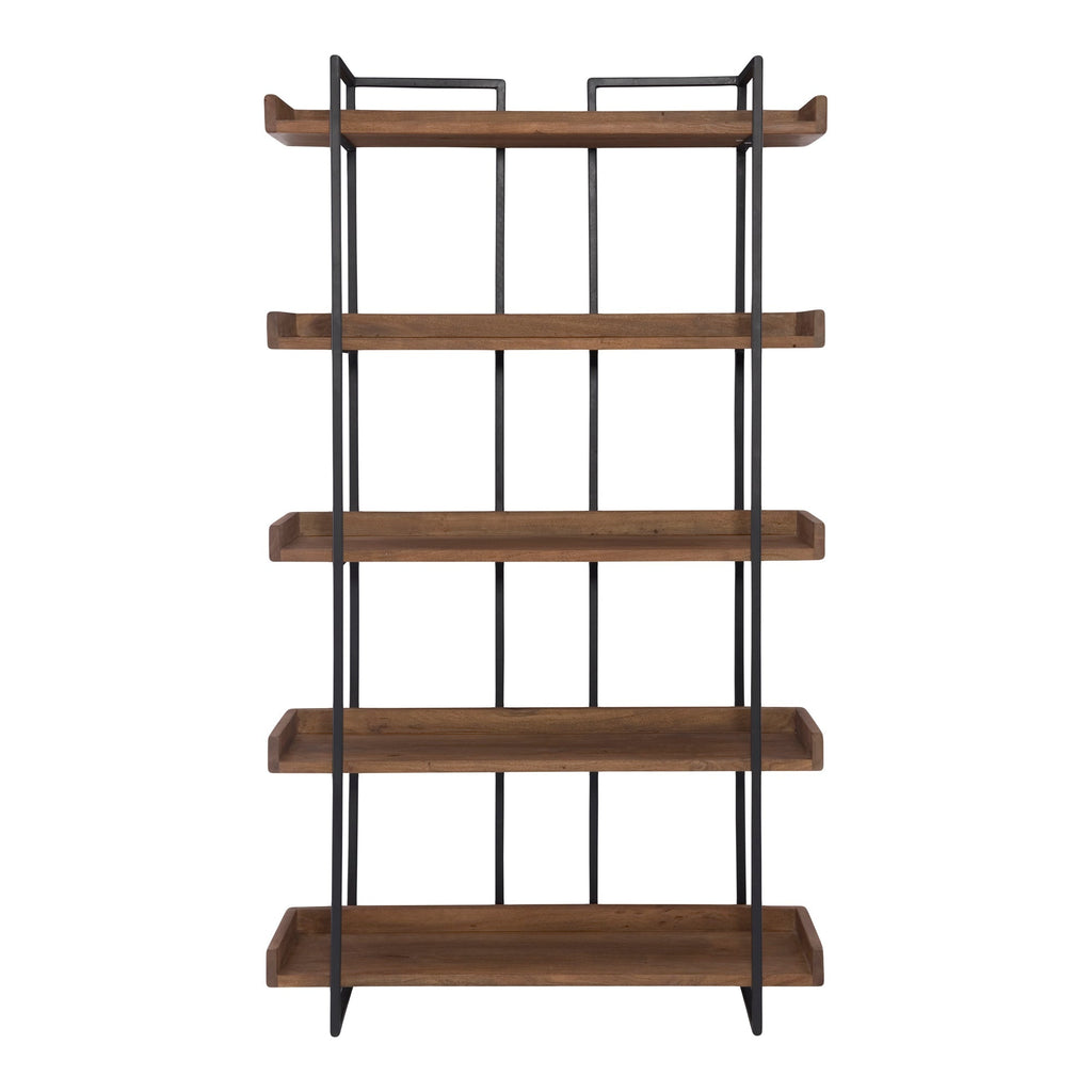 Moe's Home Vancouver Bookcase Small Light Brown