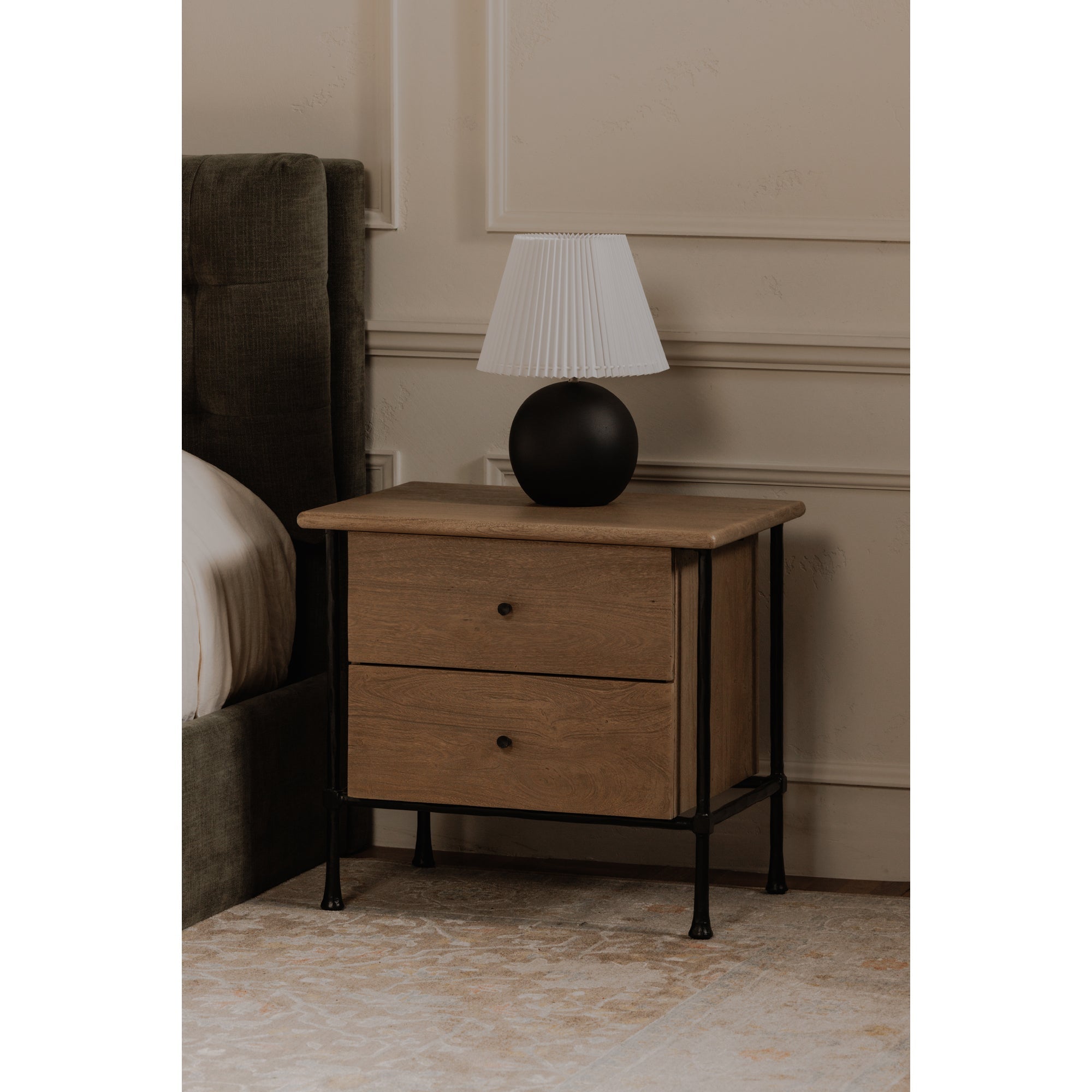 Moe's Home Rene Nightstand Brown