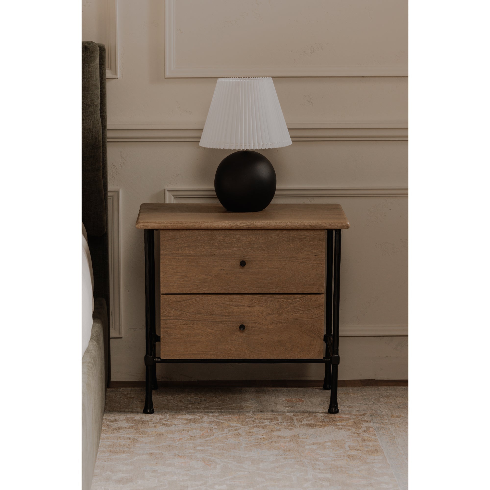 Moe's Home Rene Nightstand Brown