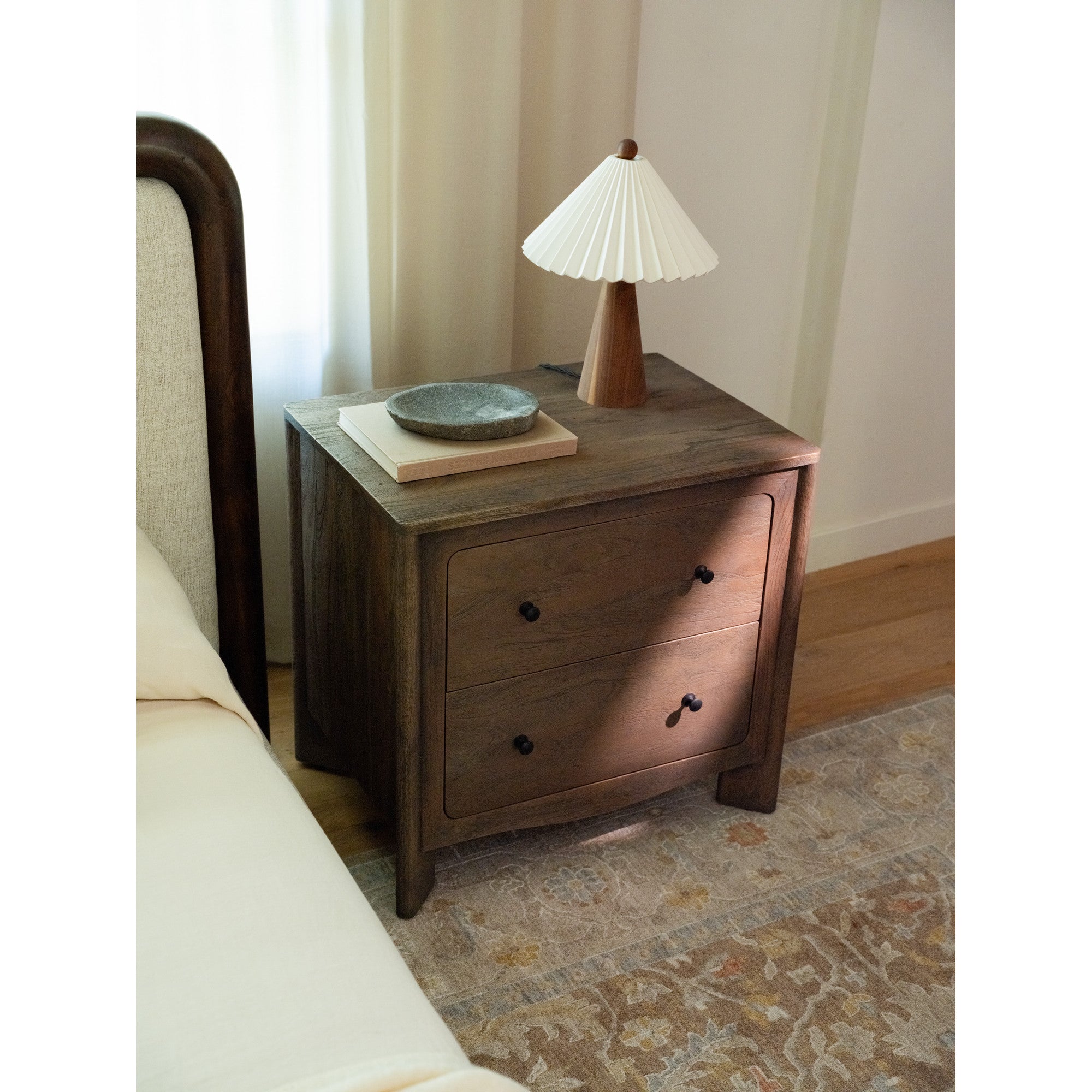 Moe's Home Mabel Nightstand Dark Brown