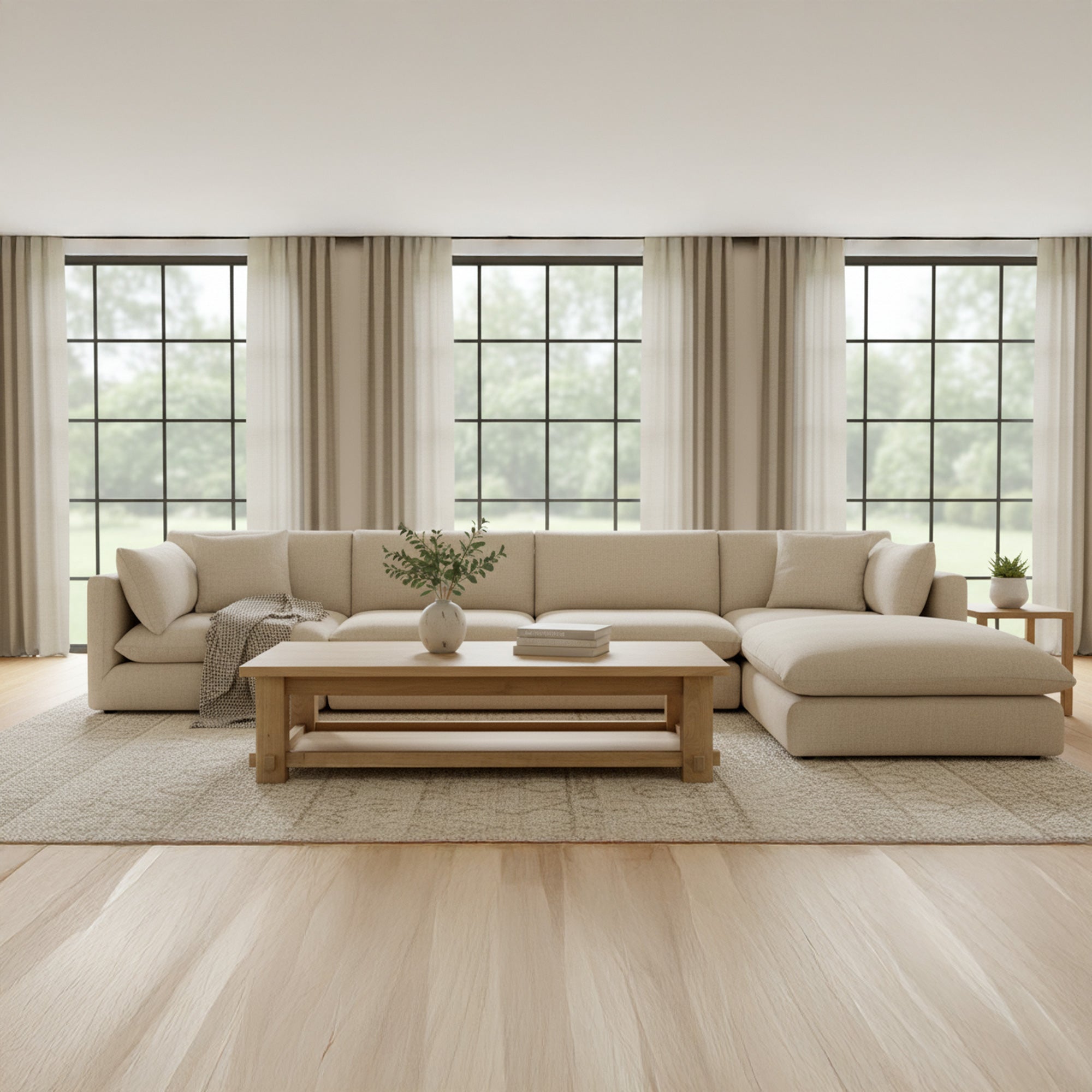 Moe's Home Morey Coffee Table Natural