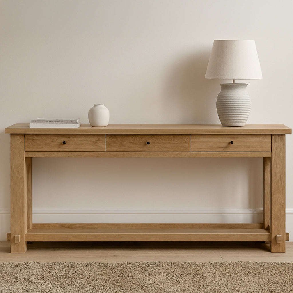 Moe's Home Morey Console Table Natural