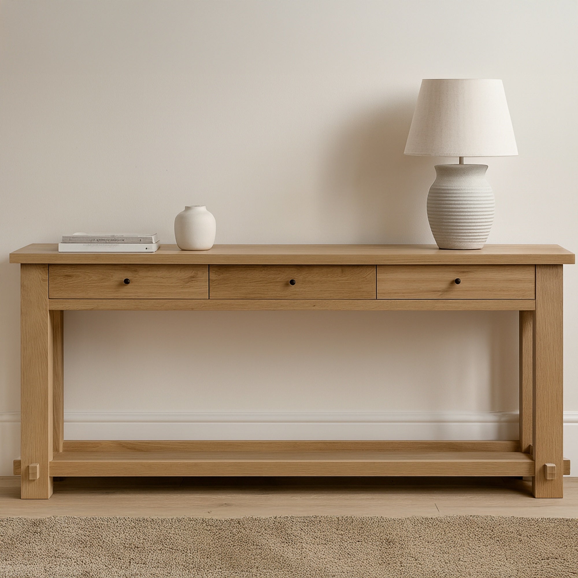 Moe's Home Morey Console Table Natural