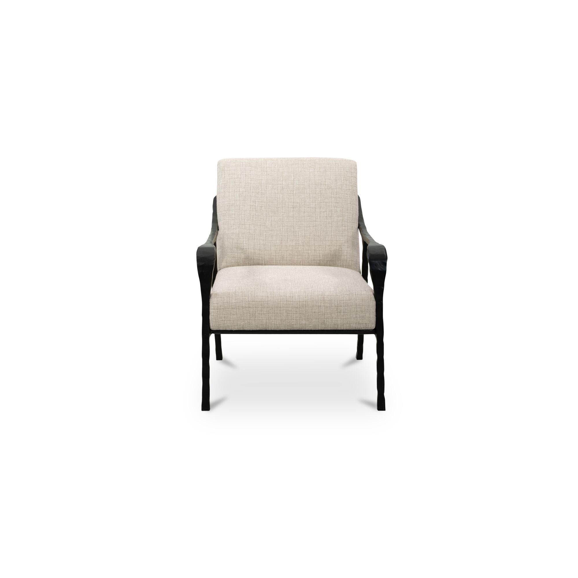 Moe's Home Rowe Accent Chair Beige