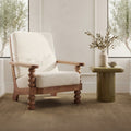 Moe's Home Ingrid Accent Chair Off White