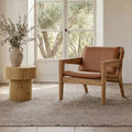 Moe's Home Baker Accent Chair Brown