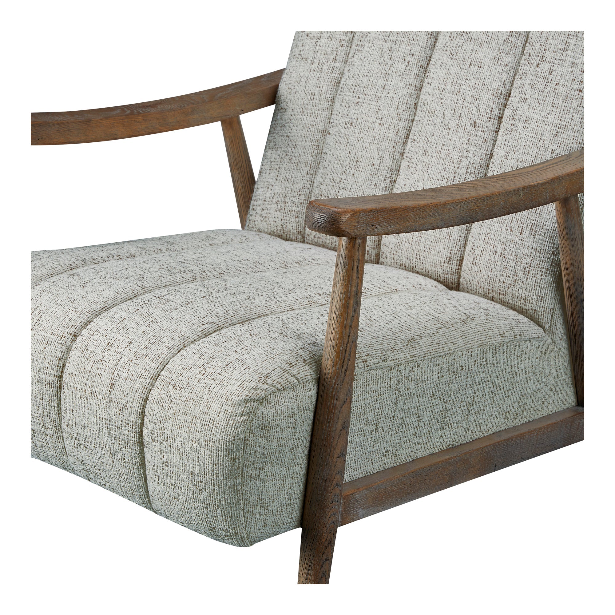 Moe's Home Aster Accent Chair Pebbled Beige