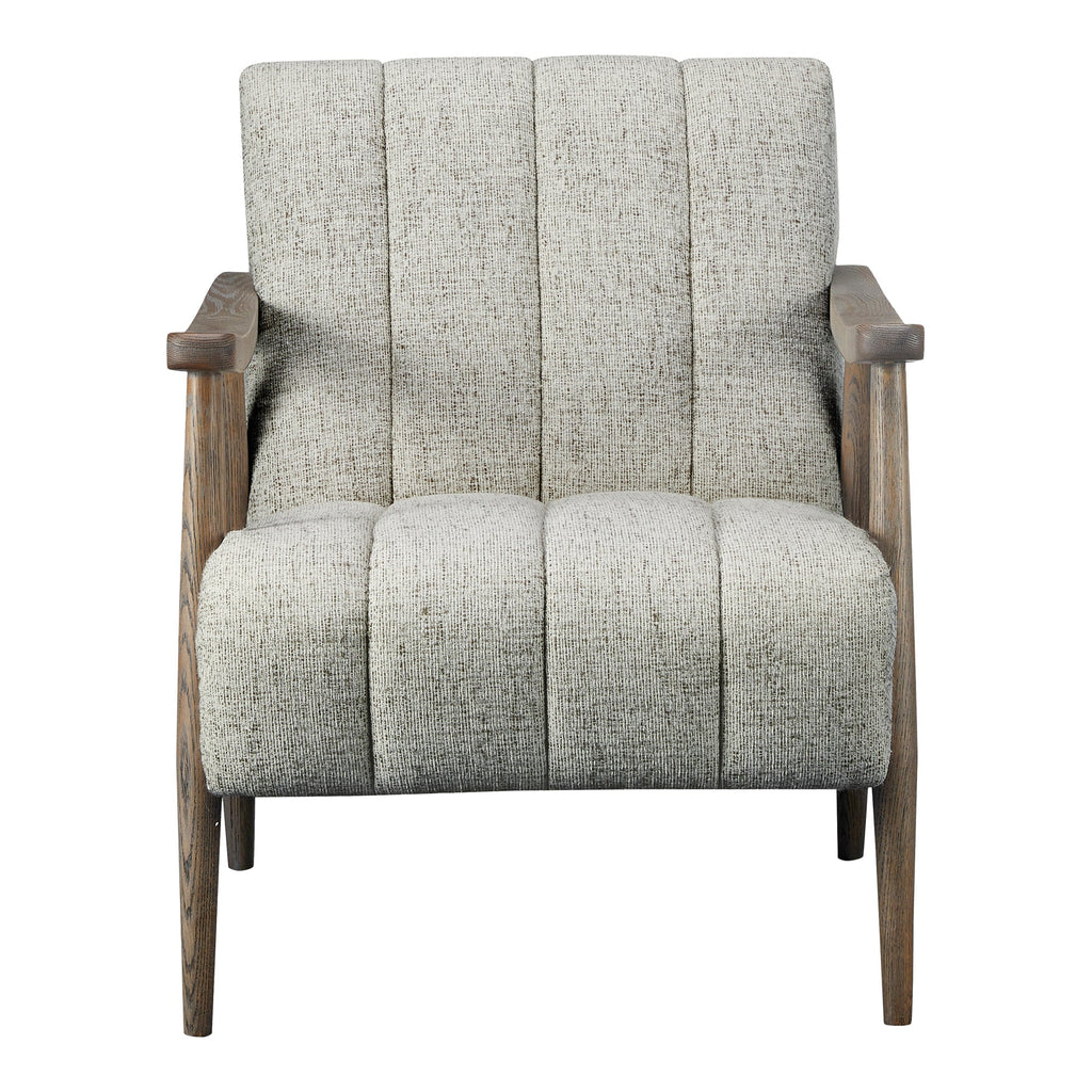 Moe's Home Aster Accent Chair Pebbled Beige
