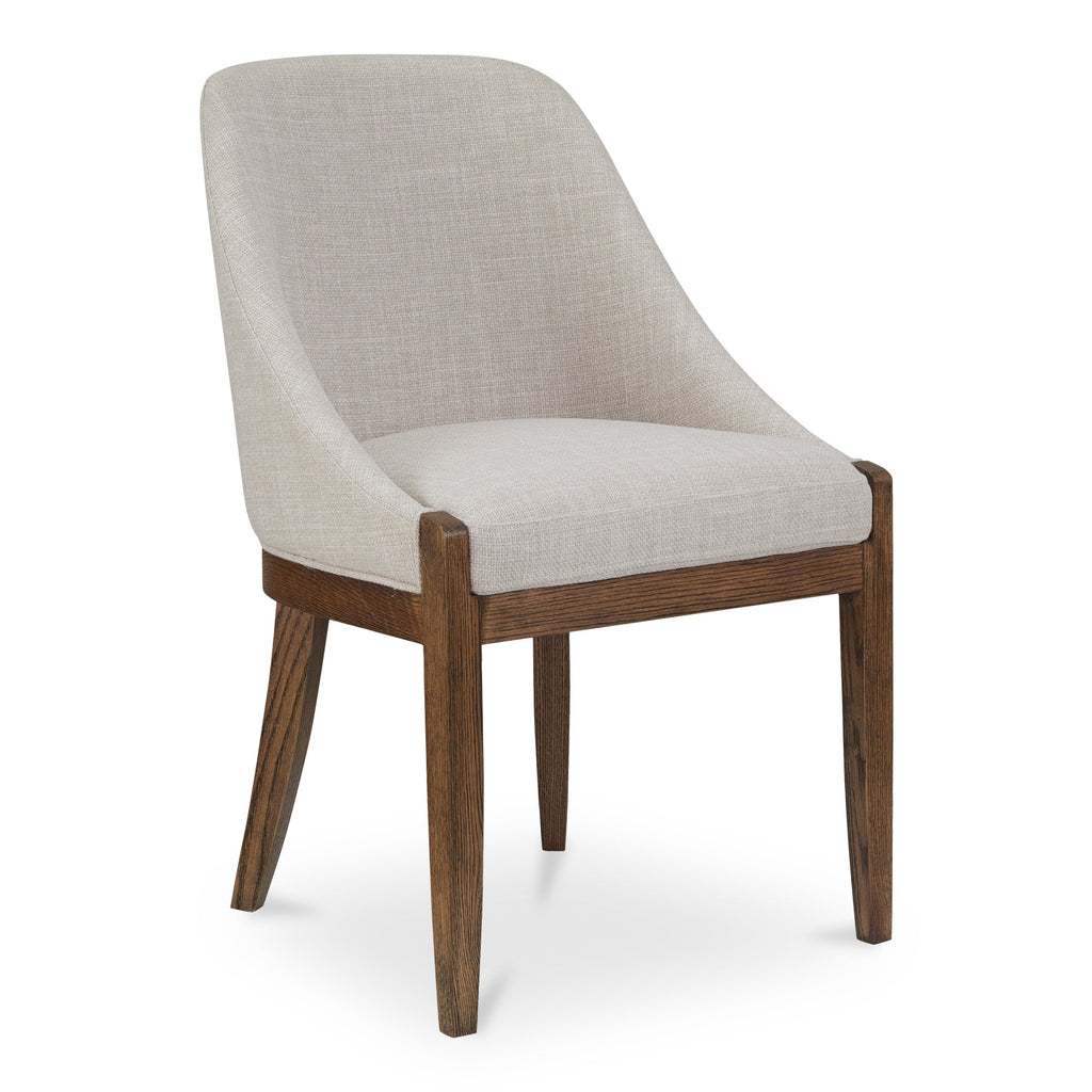 Moe's Home Edward Dining Chair Heather Beige