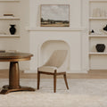 Moe's Home Edward Dining Chair Heather Beige