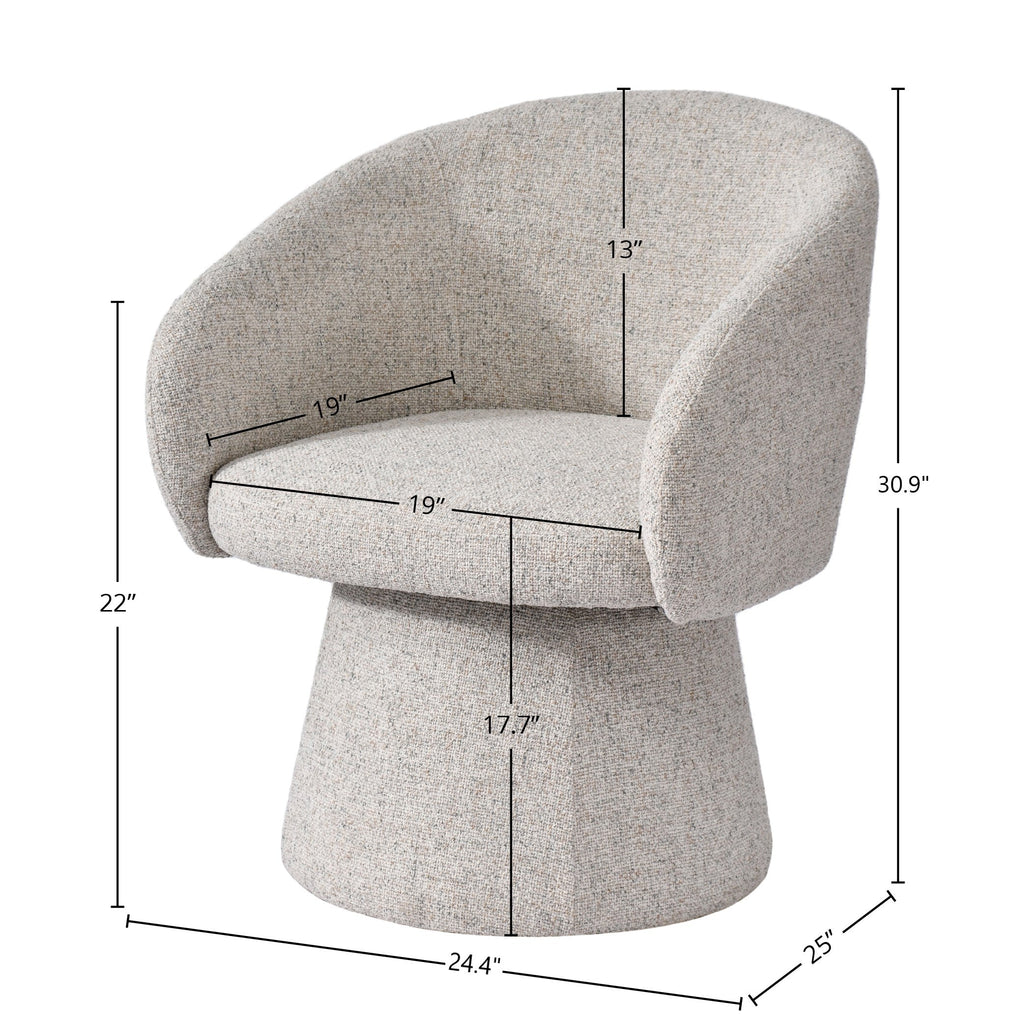 LH Home Misha Club Chair