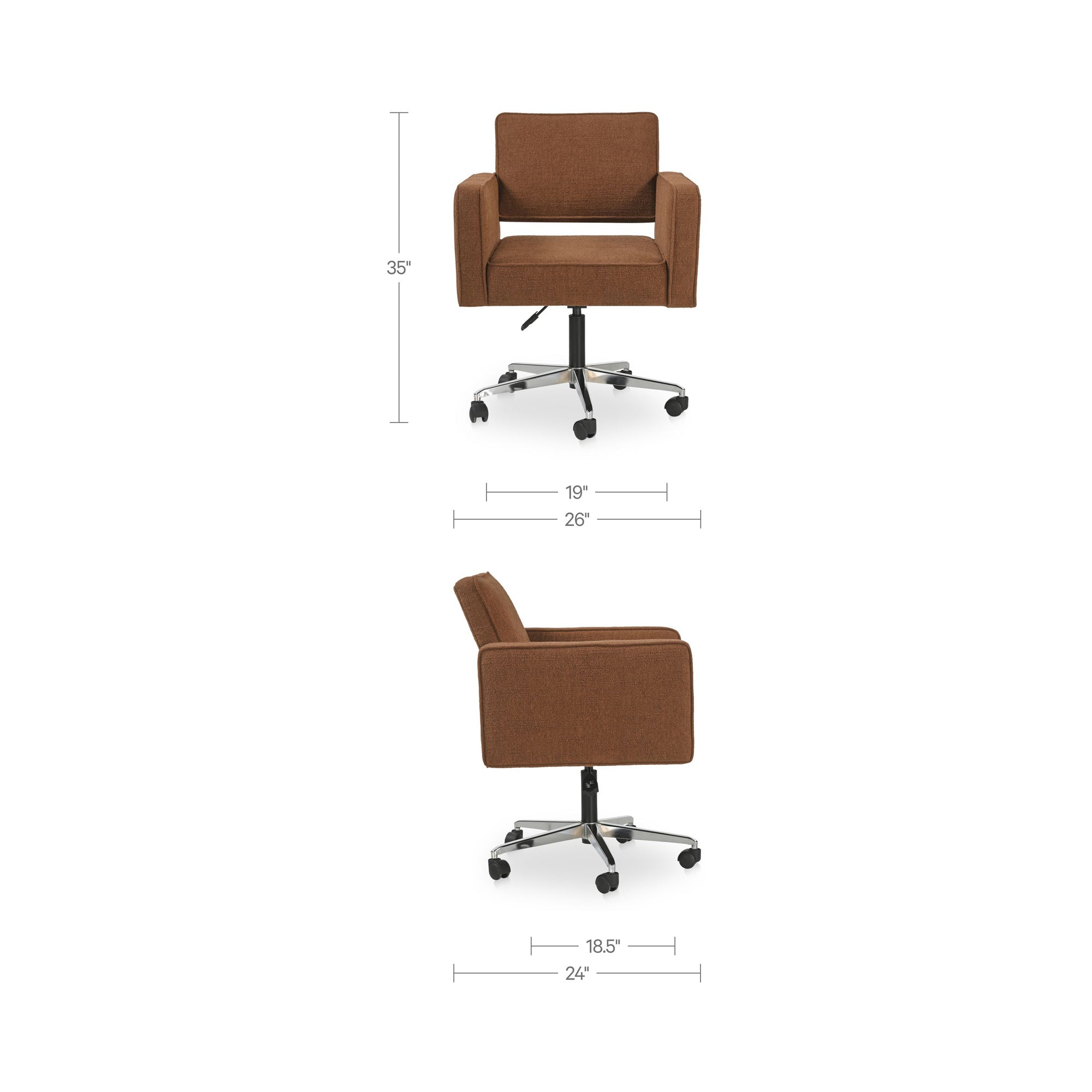 Moe's Home Harris Office Chair