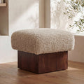 Moe's Home Serge Ottoman