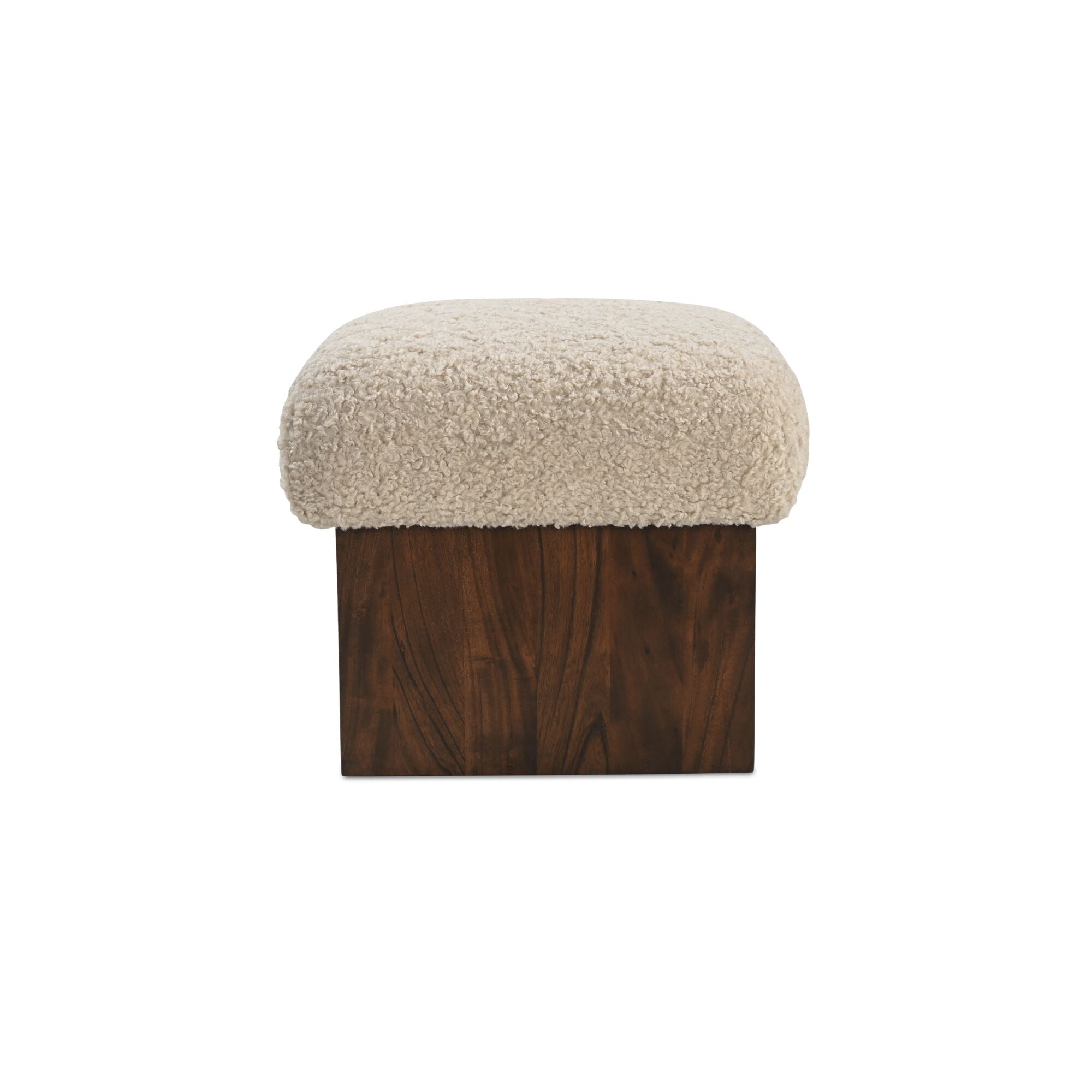 Moe's Home Serge Ottoman