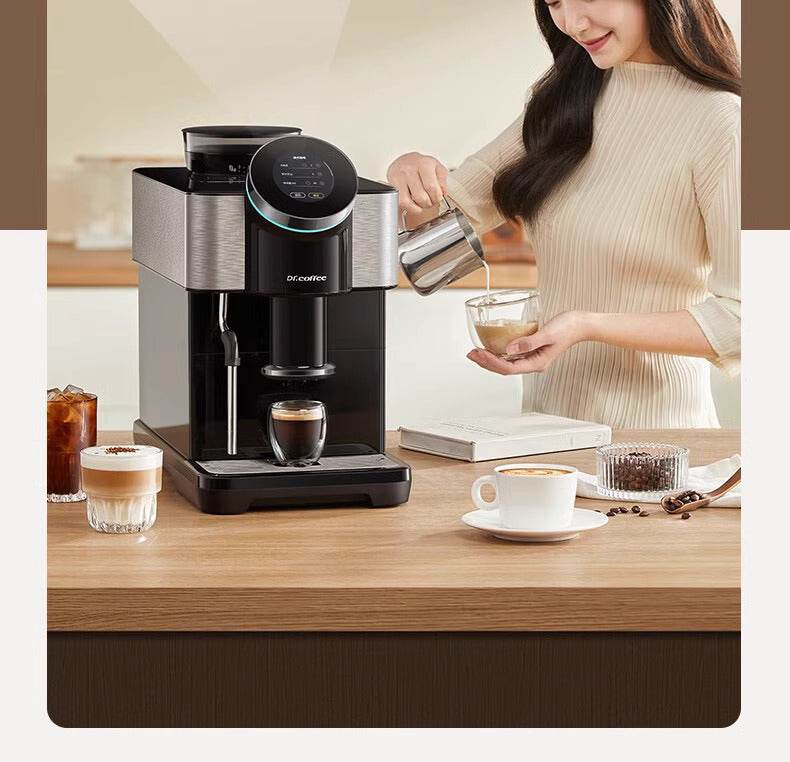 Fully Automatic Espresso Machine Bean-to-Cup Coffee Maker