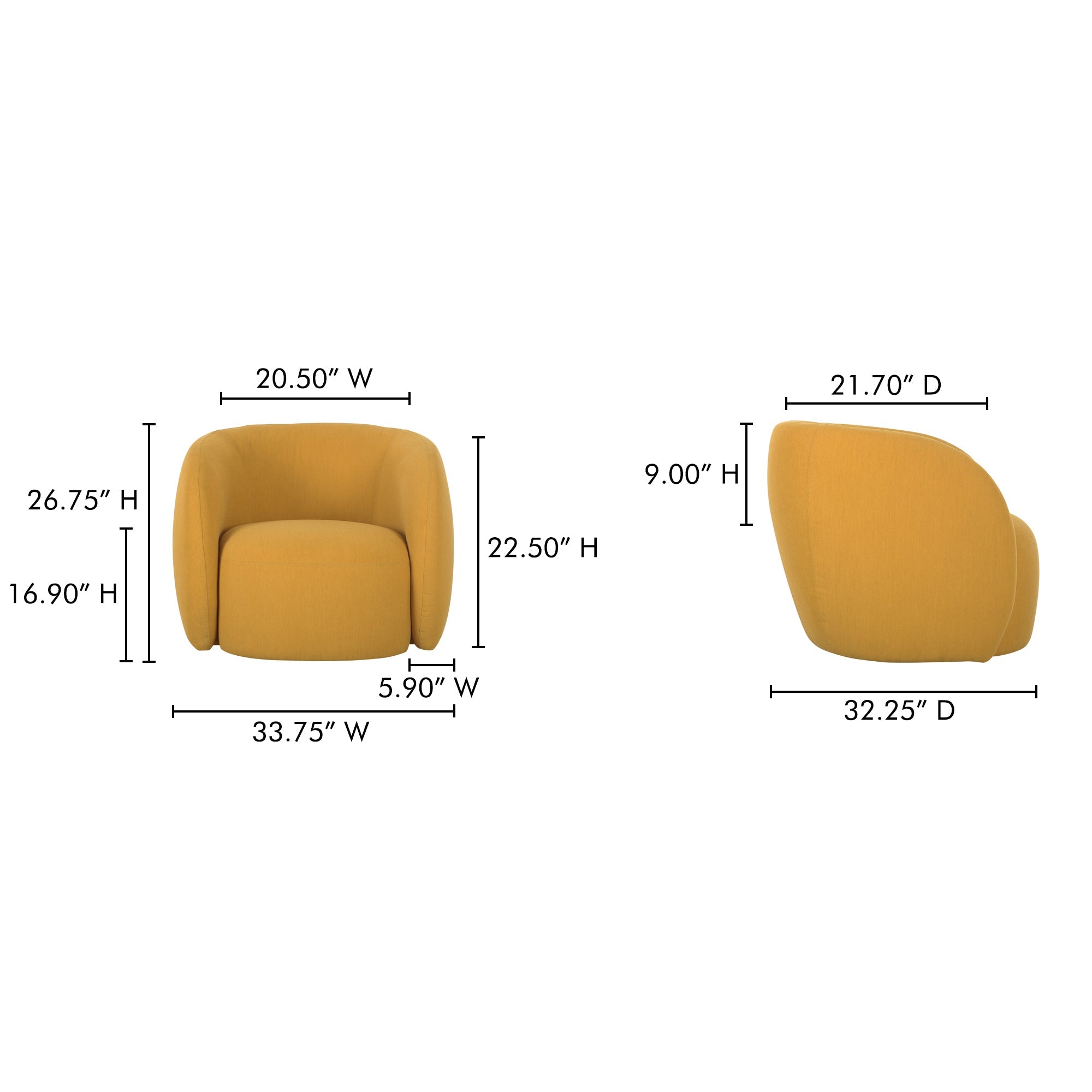Moe's Home Rae Outdoor Chair