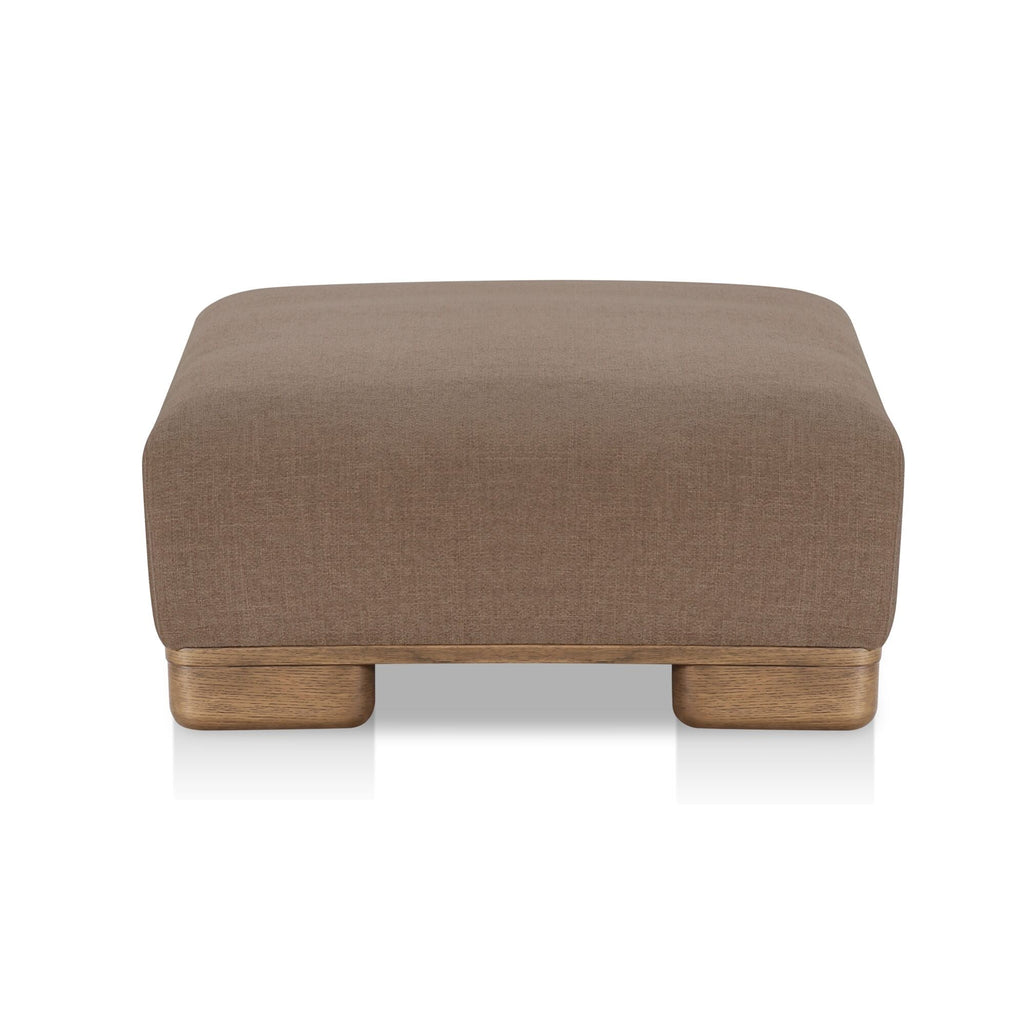 Moe's Home June Ottoman Dark Brown