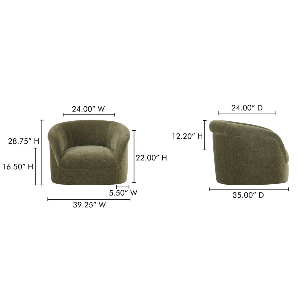 Moe's Home Thora Lounge Chair