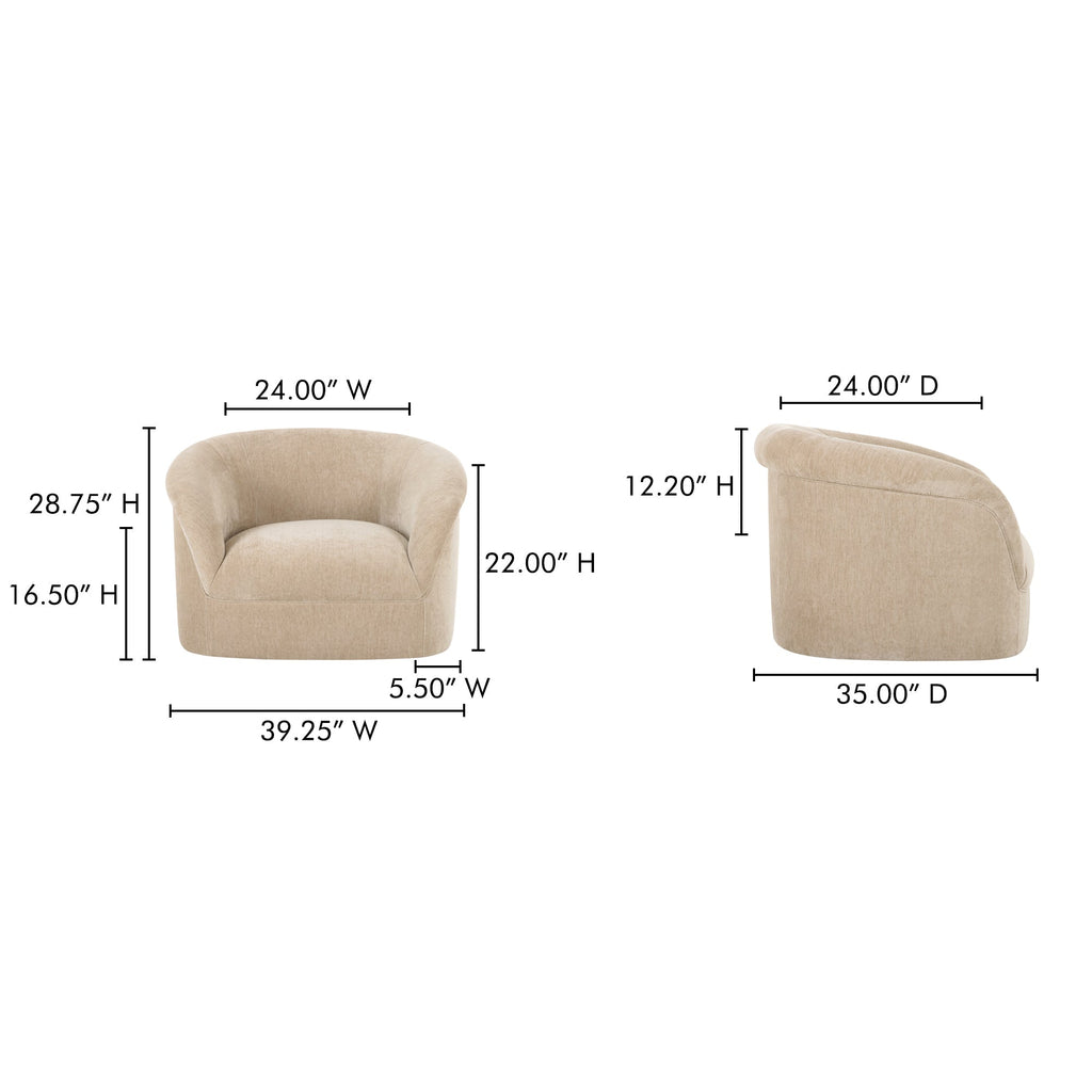 Moe's Home Thora Lounge Chair