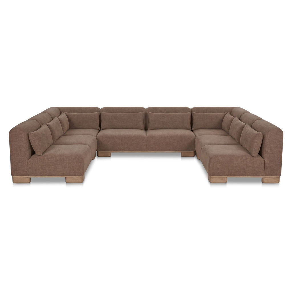 Moe's Home June U Shaped Modular Sectional