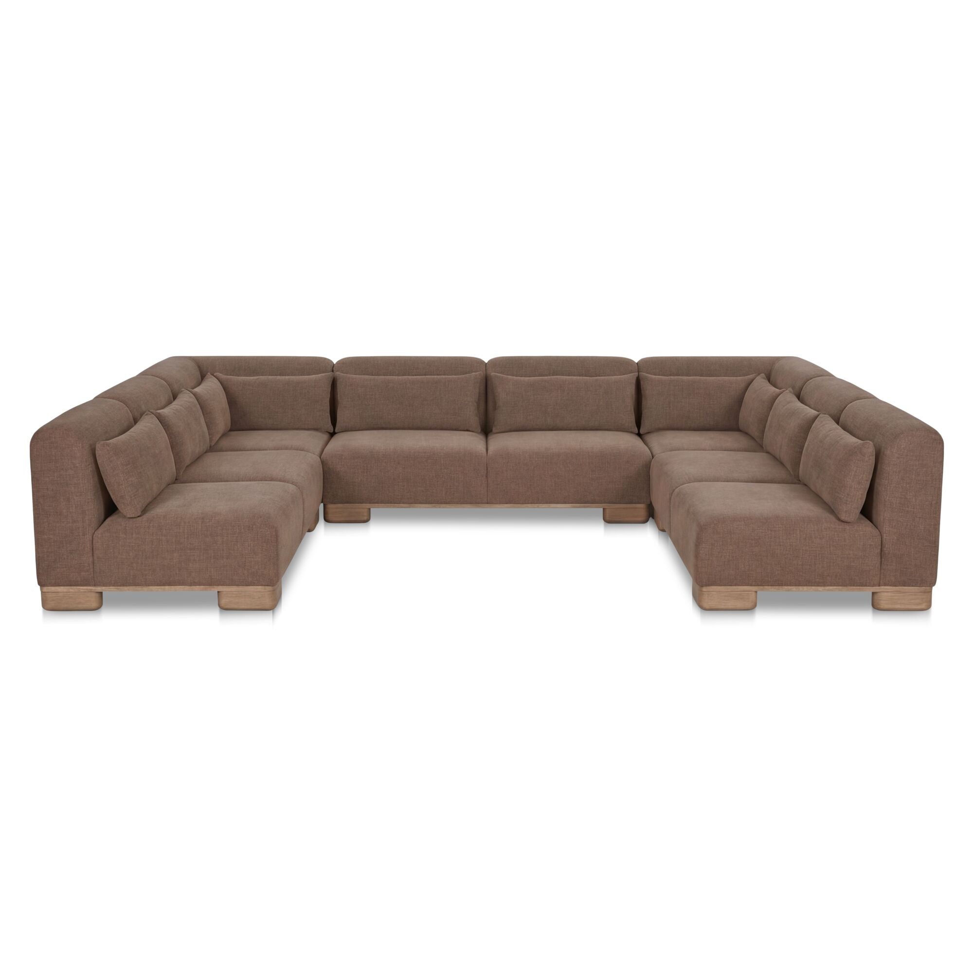 Moe's Home June U Shaped Modular Sectional