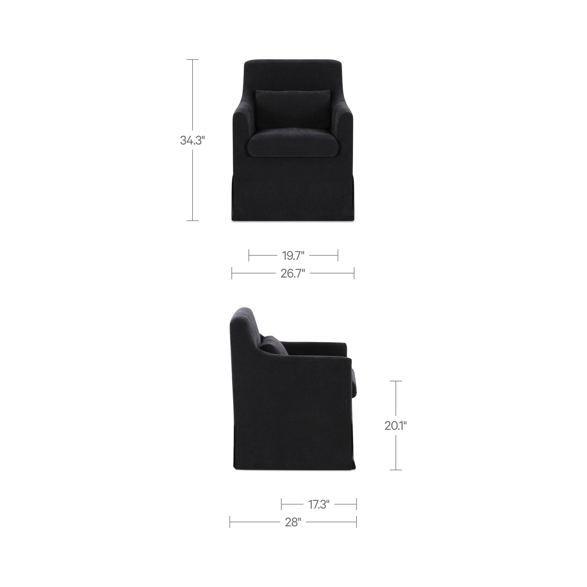 Moe's Home Lydia Dining Chair