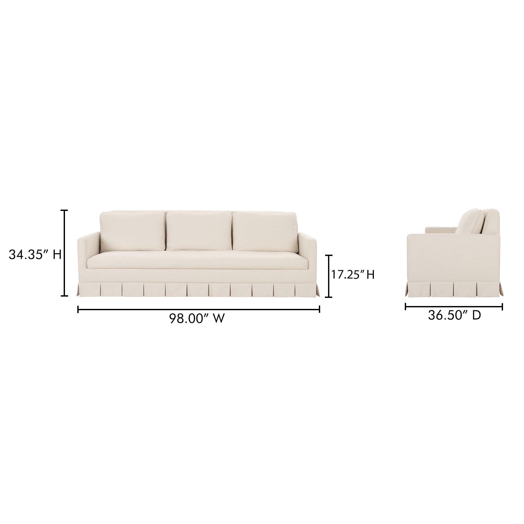 Moe's Home Pellicano Sofa
