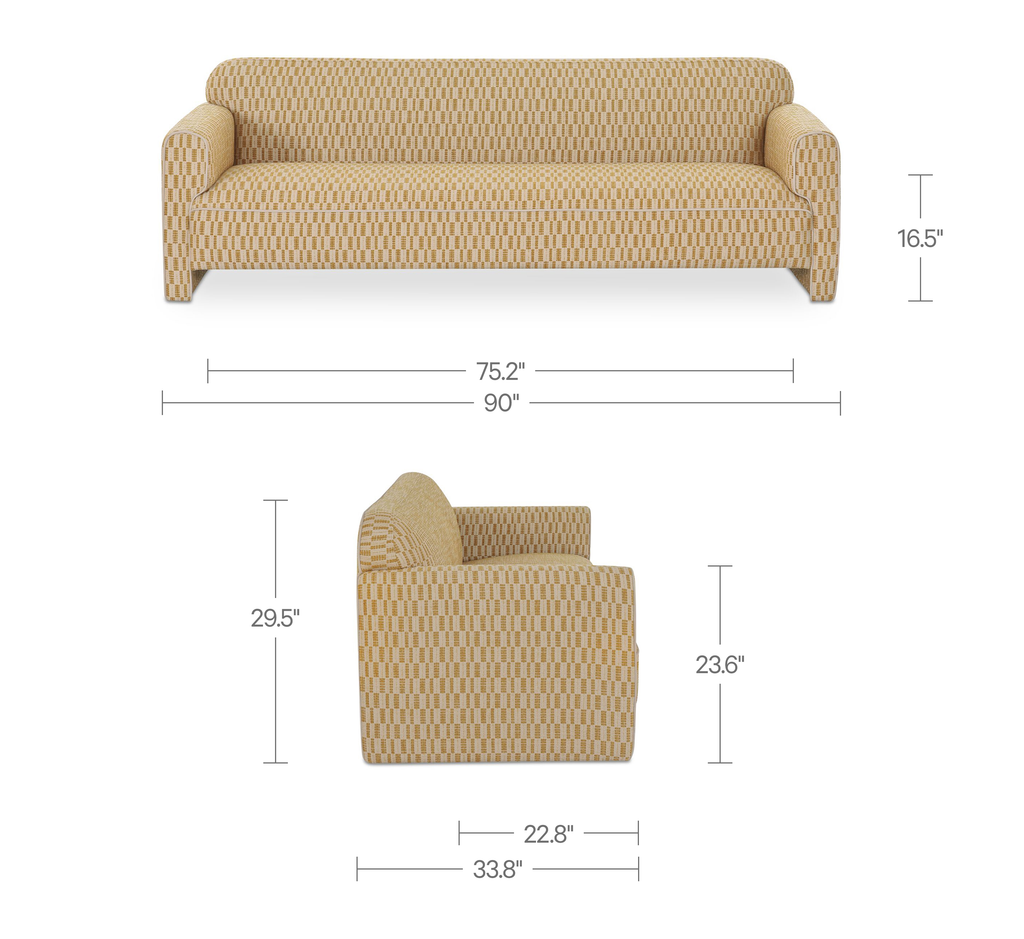 Moe's Home Leo Sofa