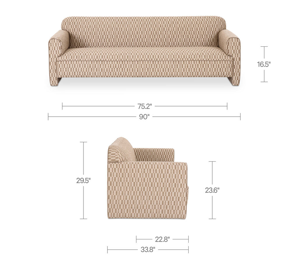 Moe's Home Leo Sofa