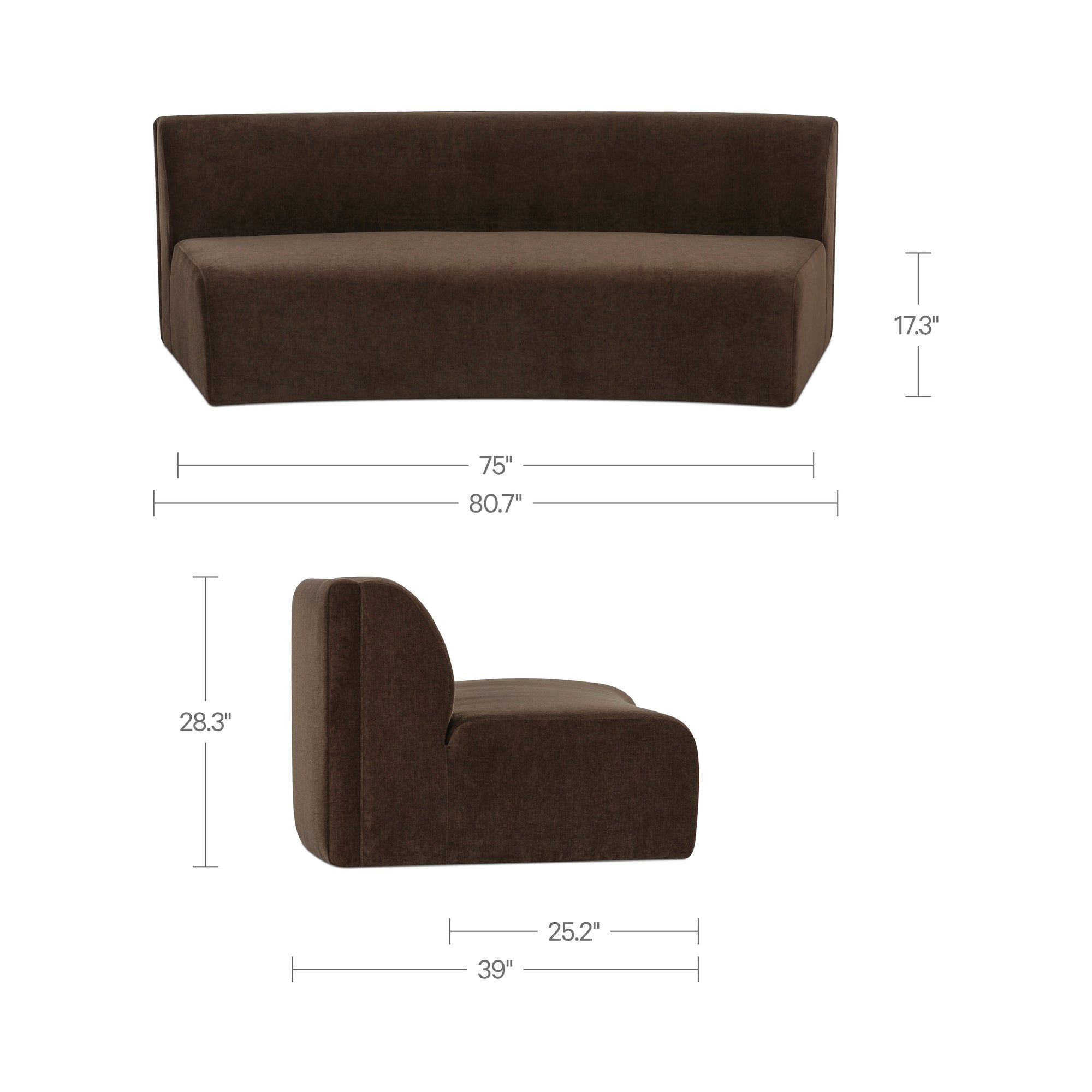 Moe's Home Naomi Modular Sofa