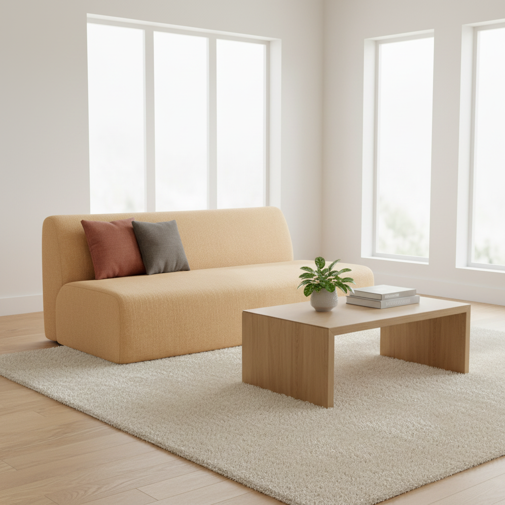 Moe's Home Naomi Convex Sofa