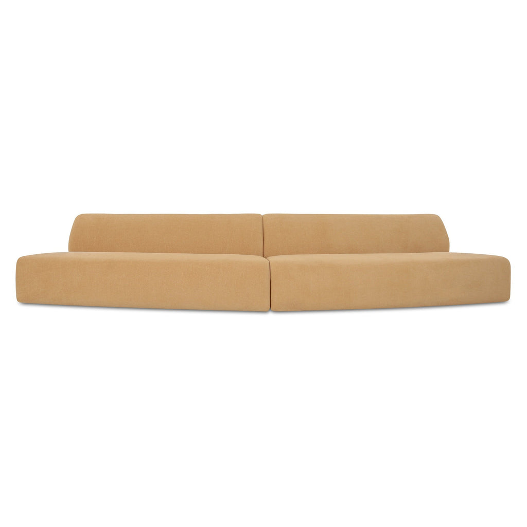 Moe's Home Naomi 2 Piece Convex Modular Sectional