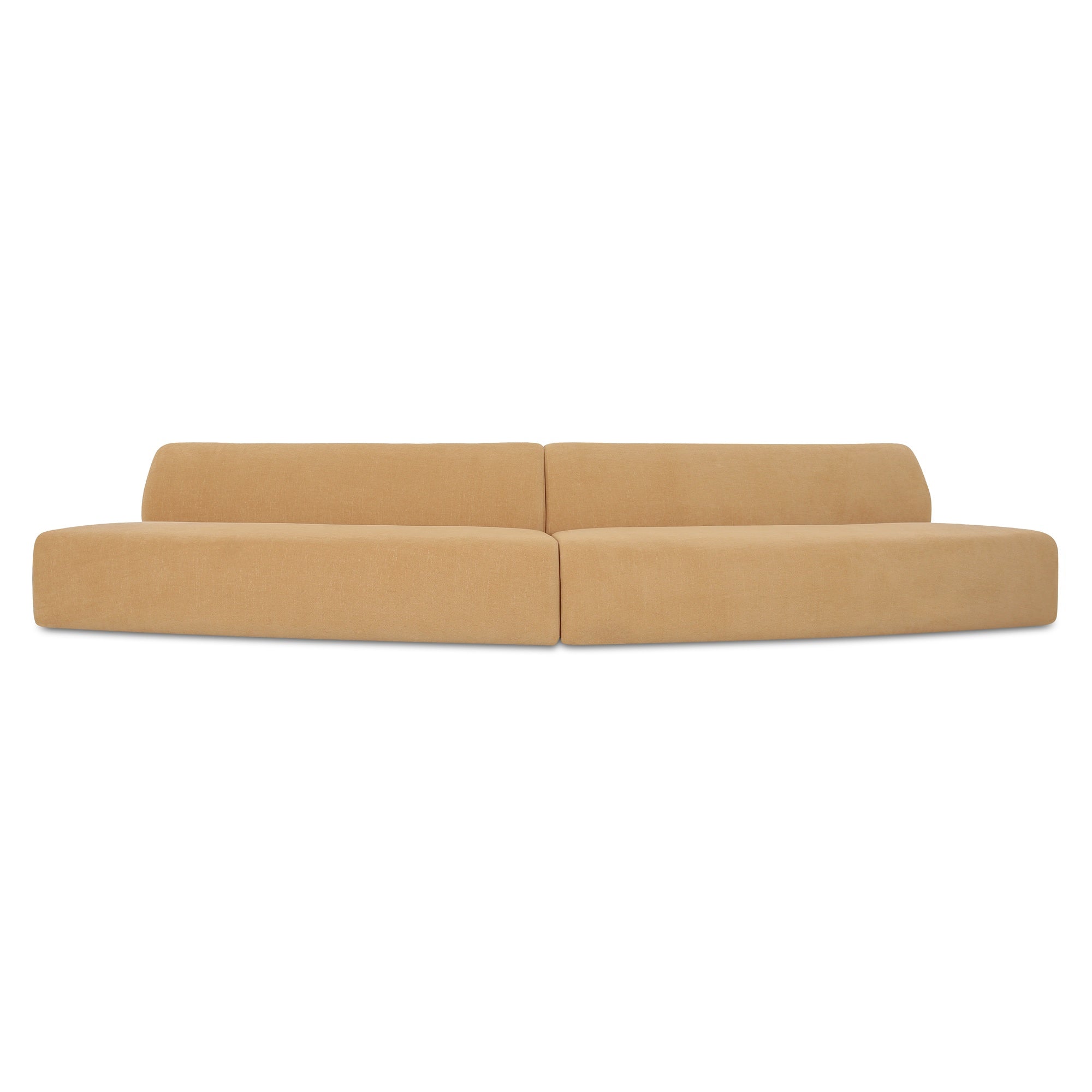 Moe's Home Naomi 2 Piece Convex Modular Sectional