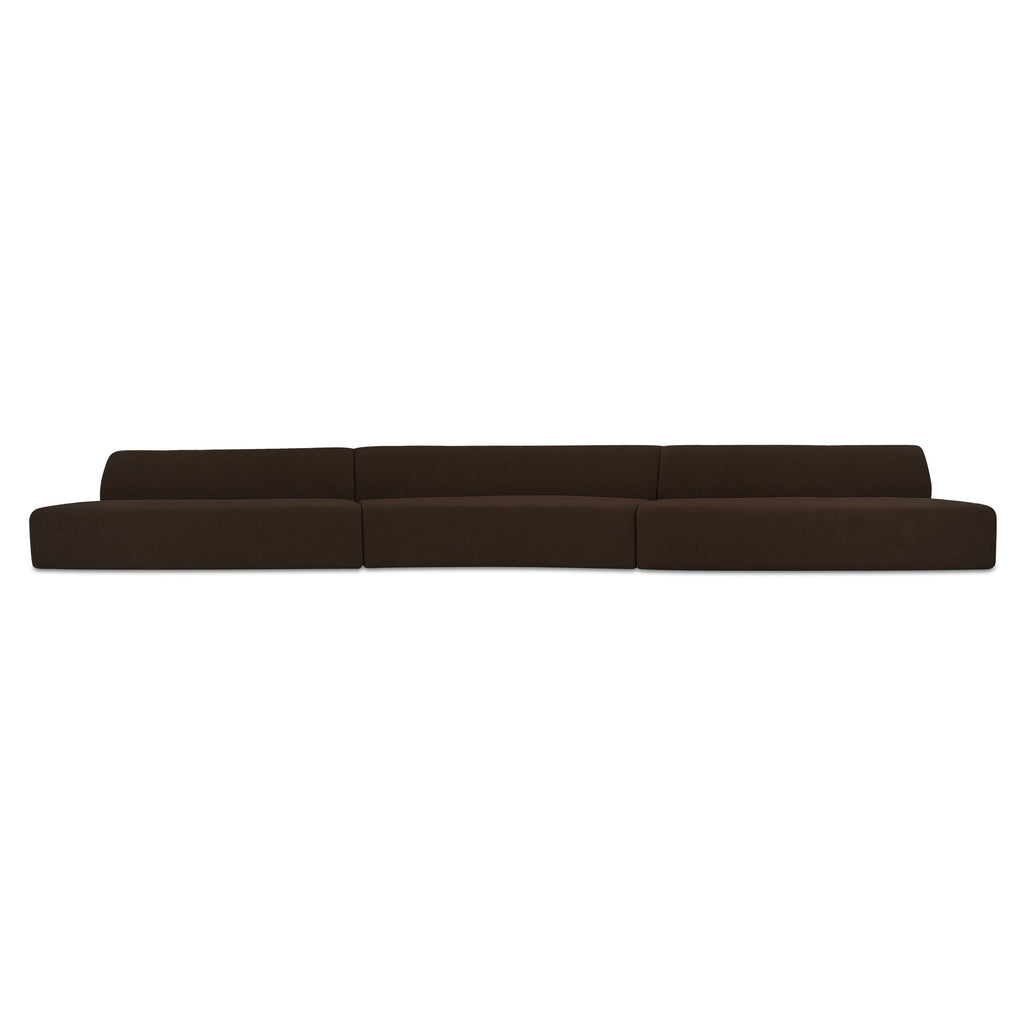 Moe's Home Naomi 3 Piece Wave Modular Sectional