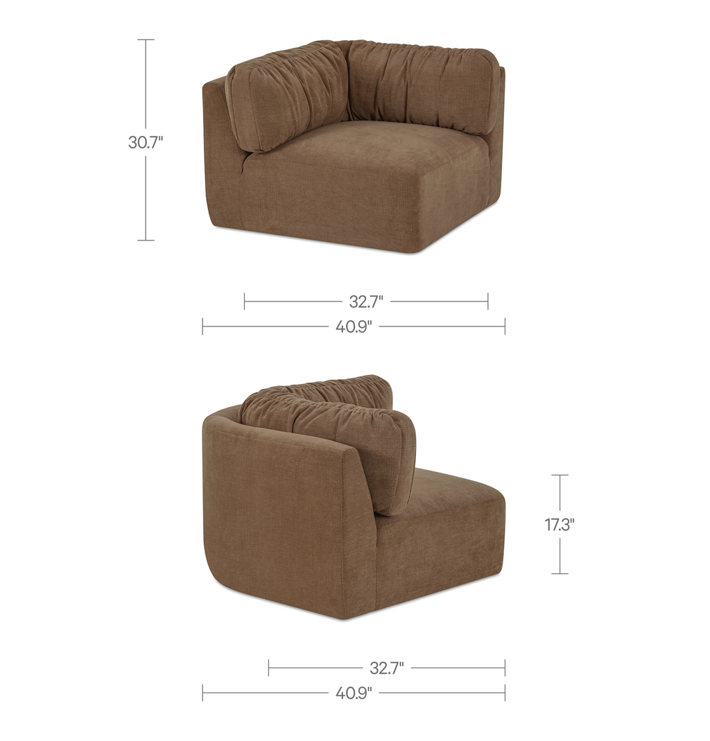 Moe's Home Matina Corner Chair