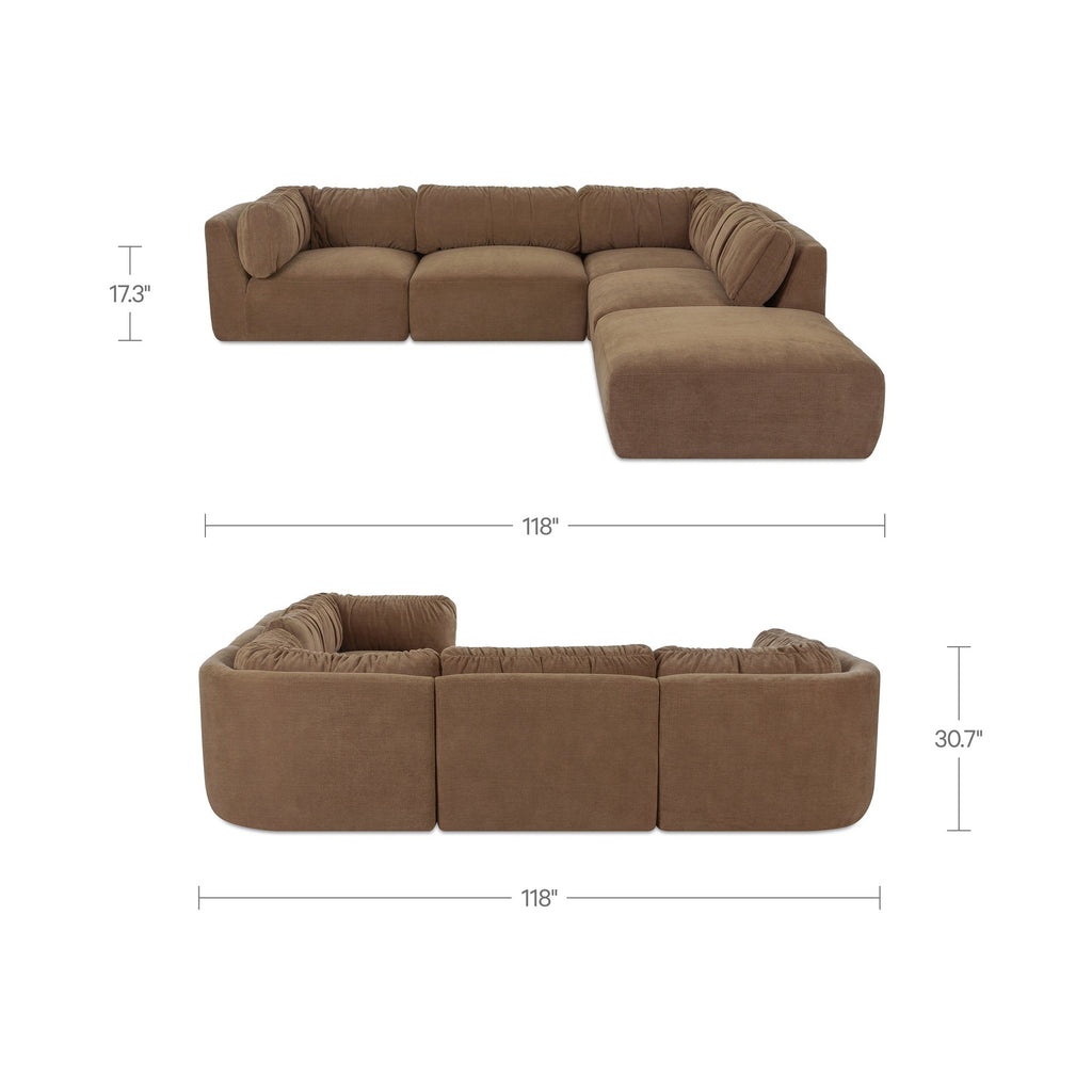 Moe's Home Matina Dream Modular Sectional