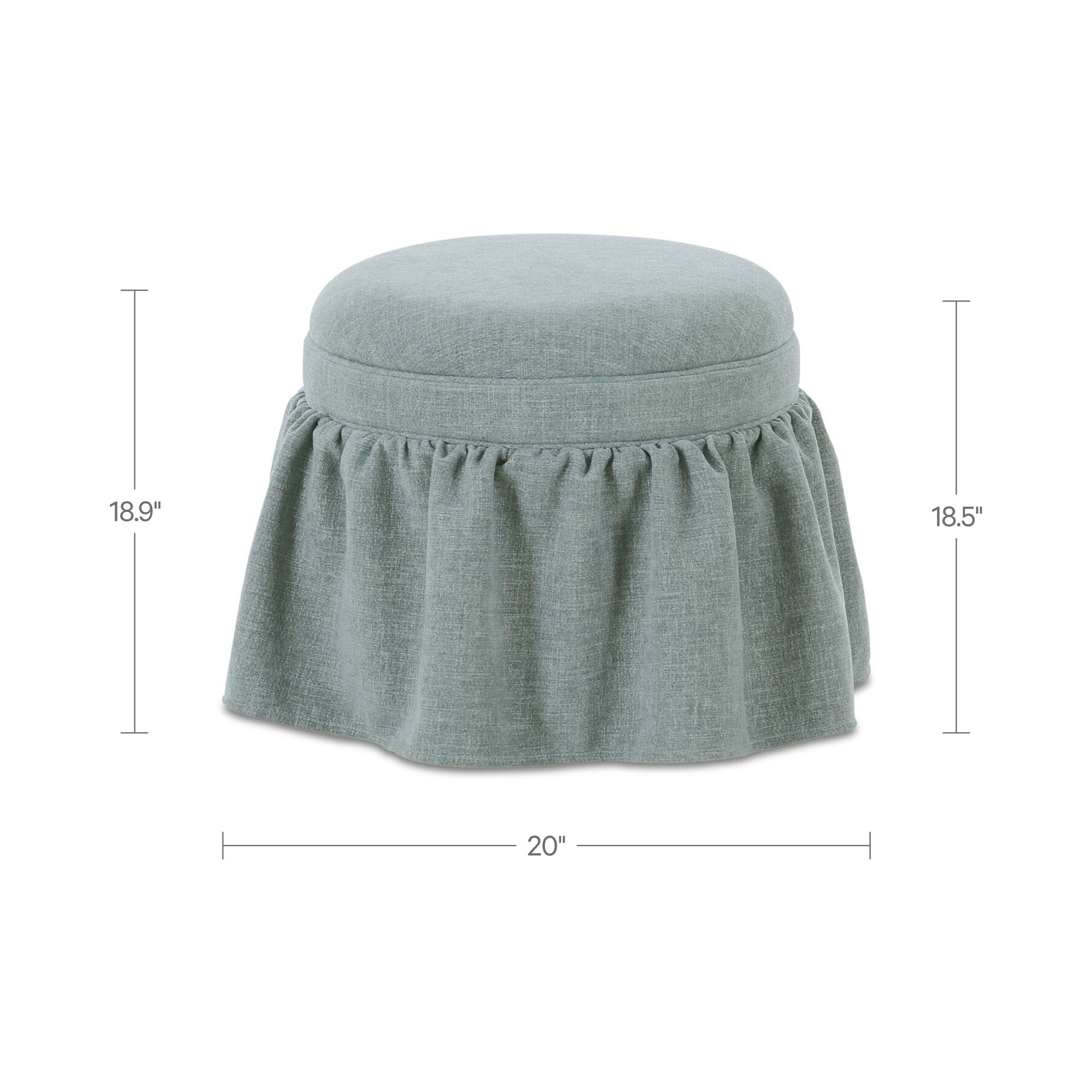 Moe's Home Heidi Ottoman