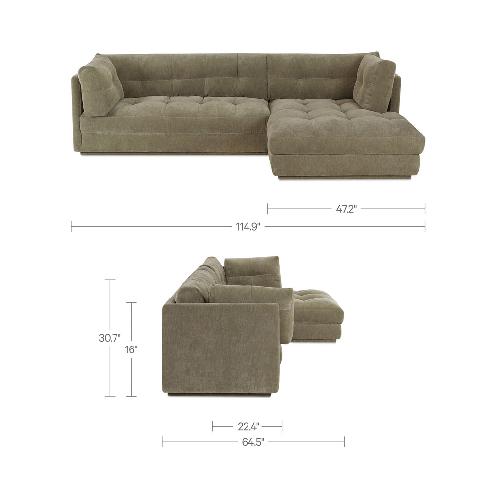 Moe's Home Mischa Sectional