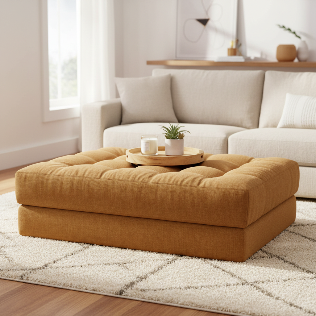 Moe's Home Davie Ottoman