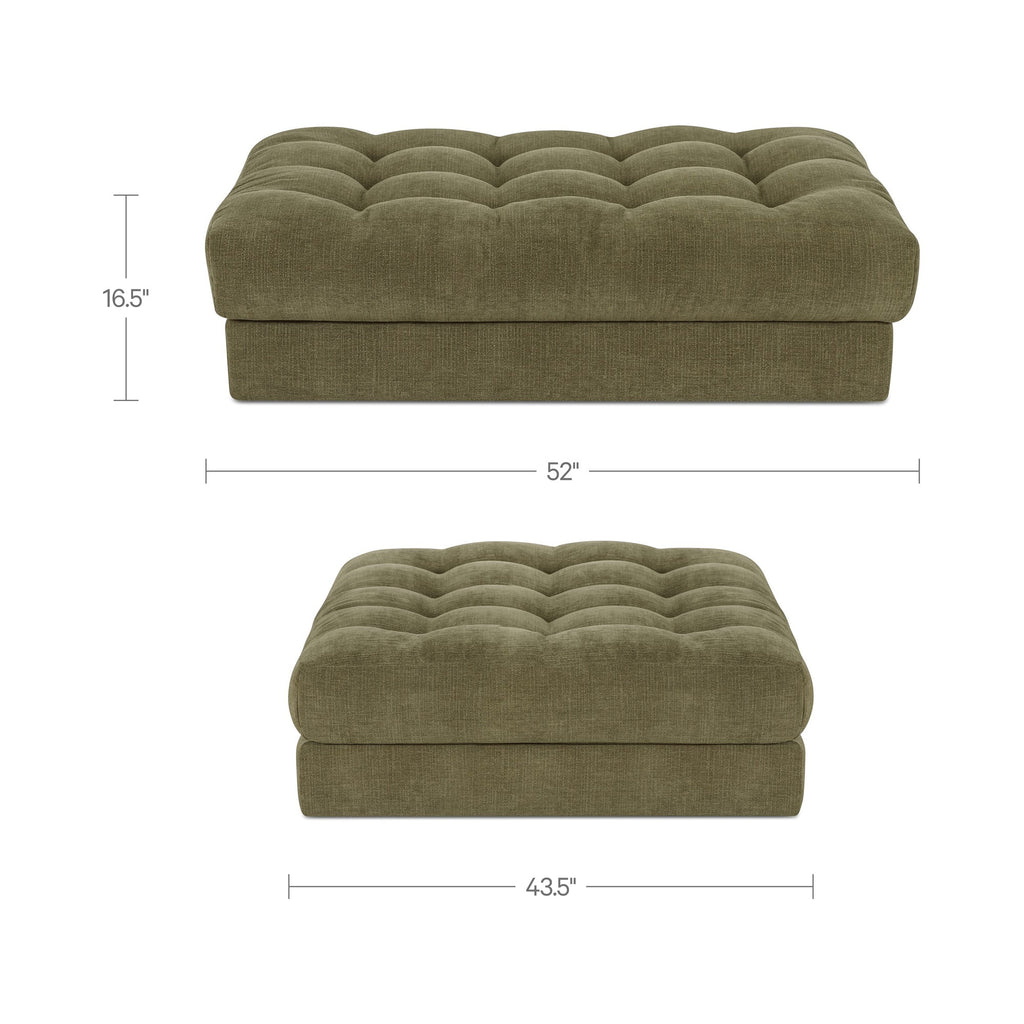 Moe's Home Davie Ottoman