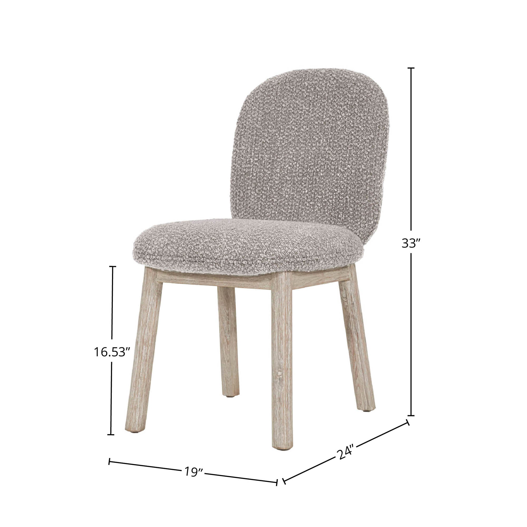 LH Home Oasis Dining Chair (Set of 2)