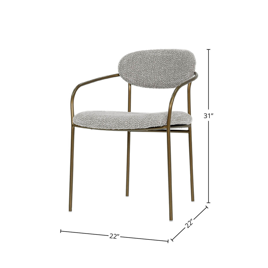 LH Home Oasis Arm Dining Chair