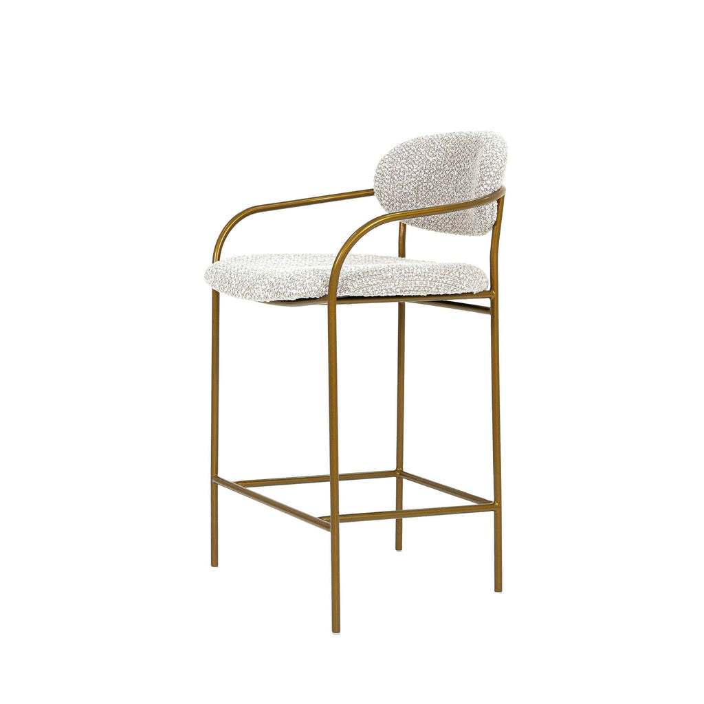 LH Home Oasis Arm Counter Stool