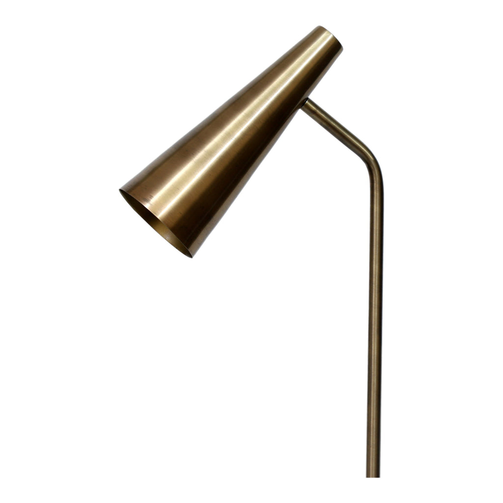 Moe's Home Trumpet Floor Lamp Gold
