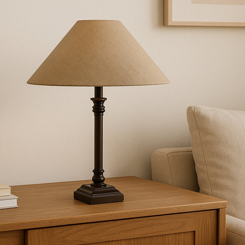 Moe's Home Mayfair Table Lamp Brown