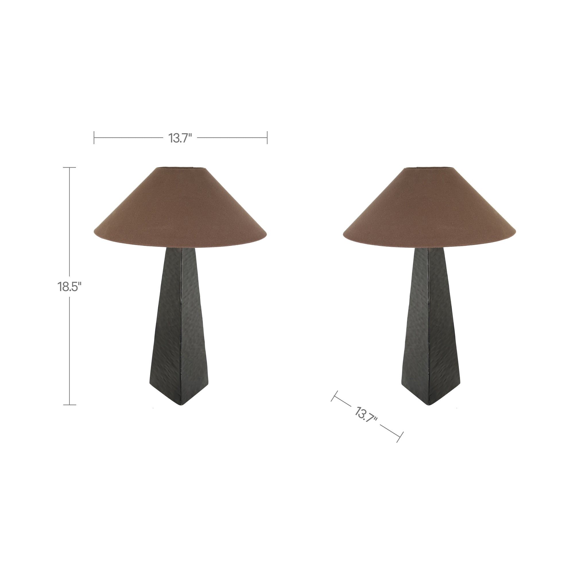 Moe's Home Dorsey Table Lamp Black