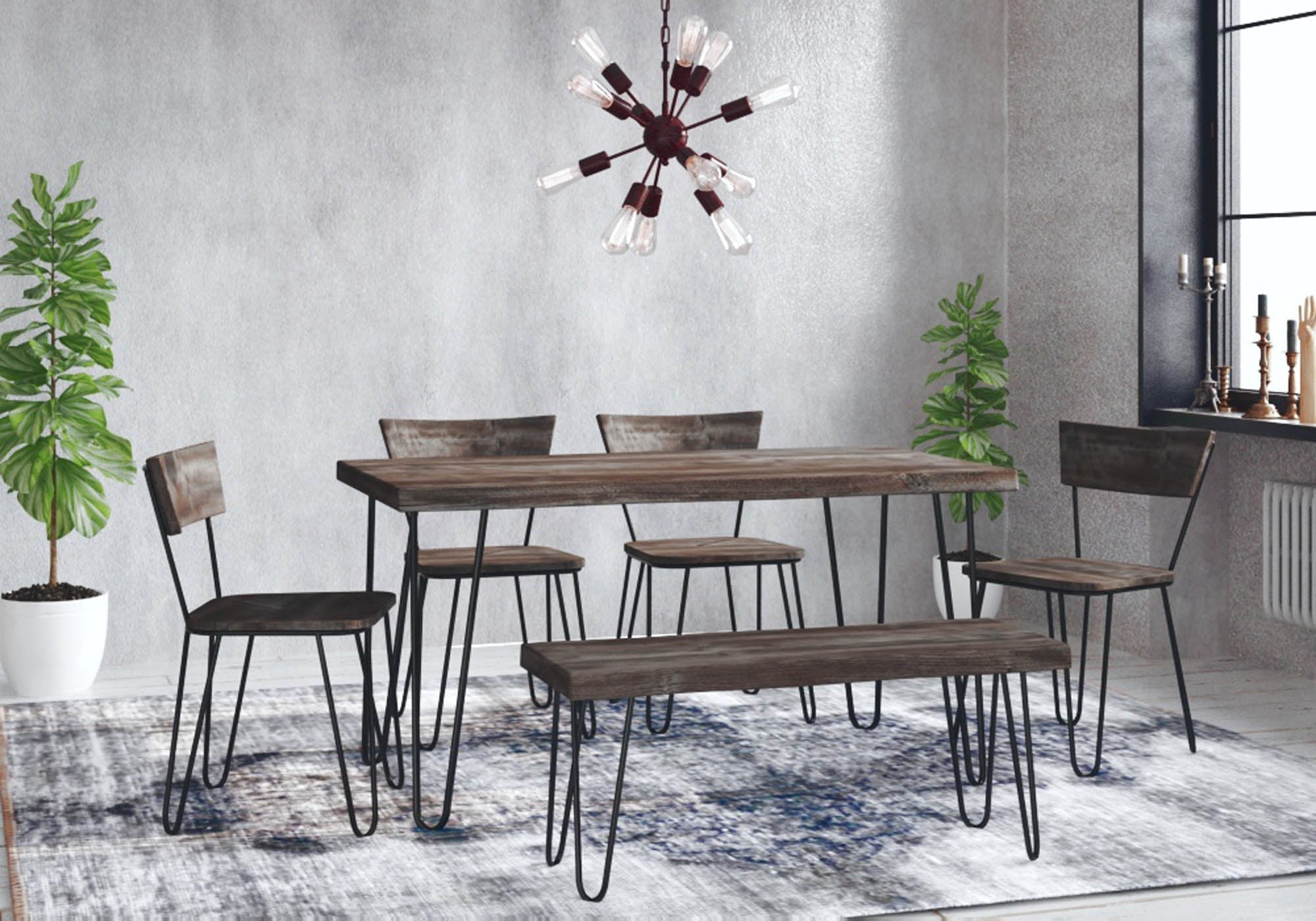 LH Home Organic Chair (Set of 2)