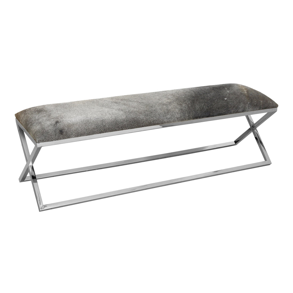 Moe's Home Rossi Bench Grey