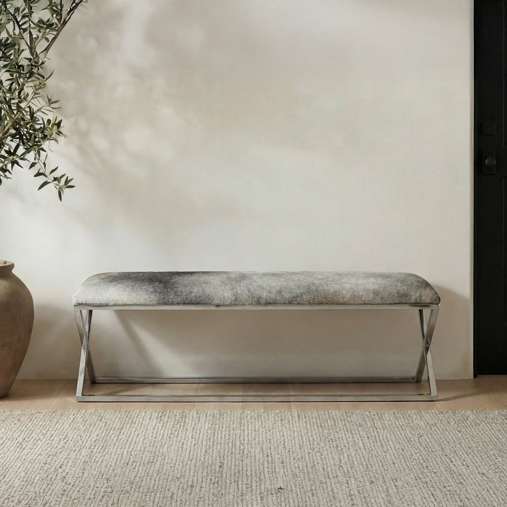 Moe's Home Rossi Bench Grey